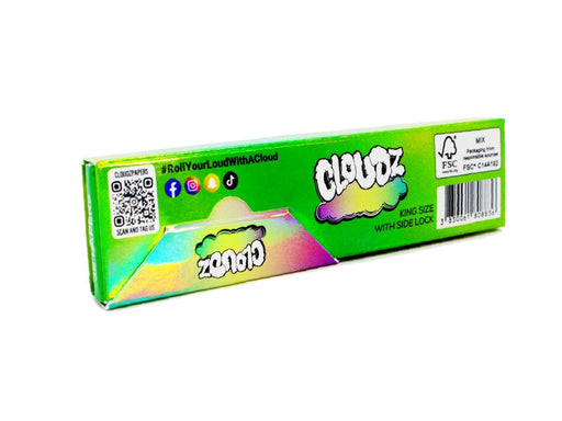 Cloudz Rolling Papers - Hemp - VIR Wholesale
