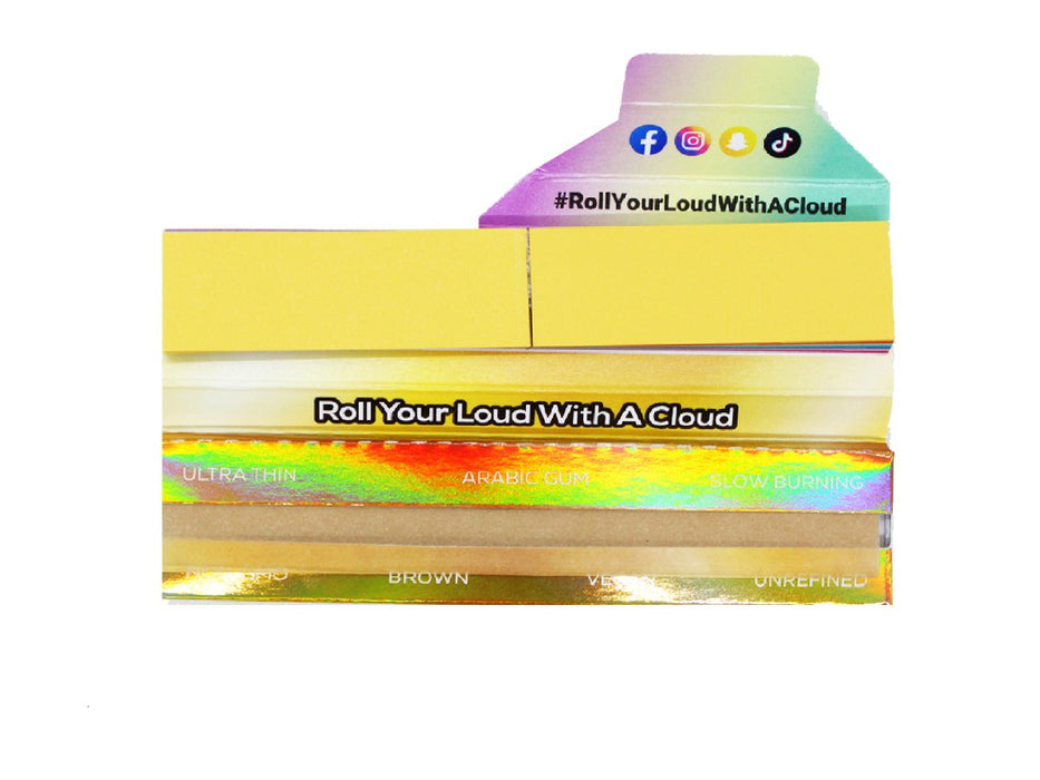 Cloudz Rolling Papers King Size - White - VIR Wholesale