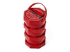 COOKIES SF Harvest Club Red Storage Jar - 3 Part Stash Pot Large - VIR Wholesale
