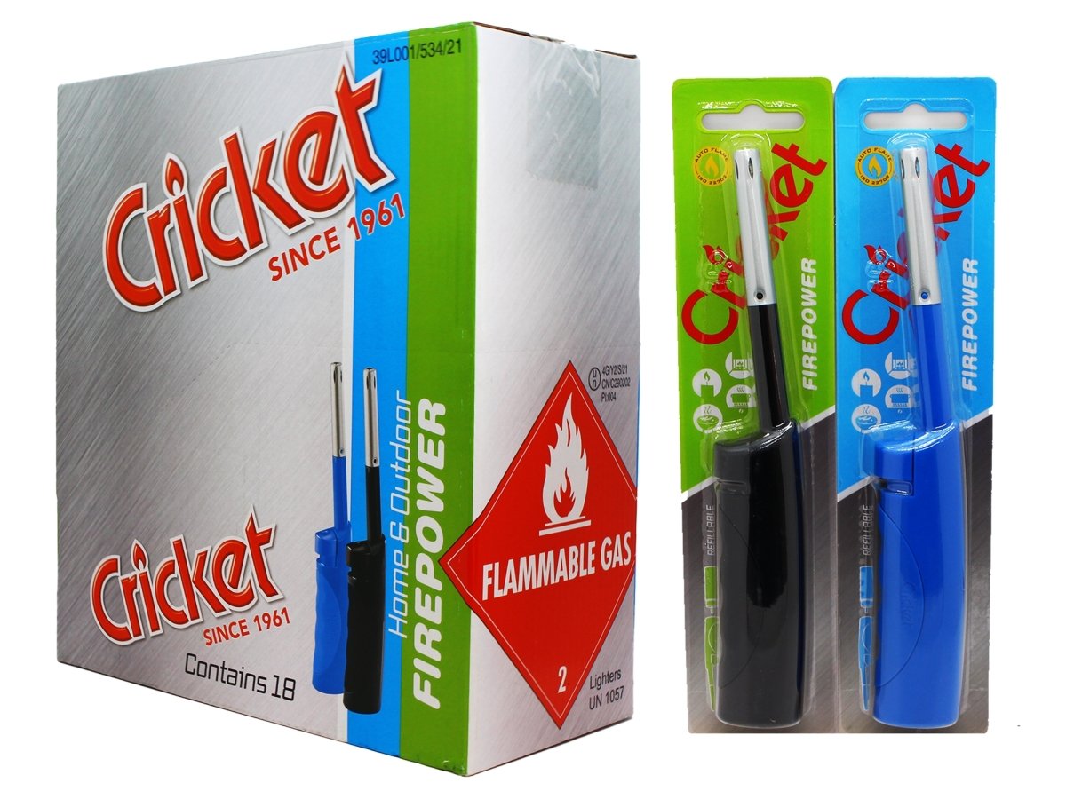 Cricket BBQ Lighters 24's - VIR Wholesale