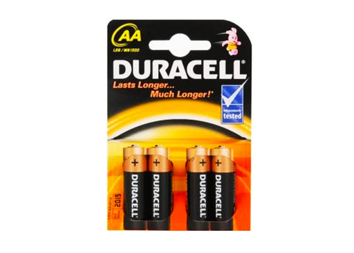 DURACELL AA (1500) Battery 4 Pack (20 Pack Box) - VIR Wholesale