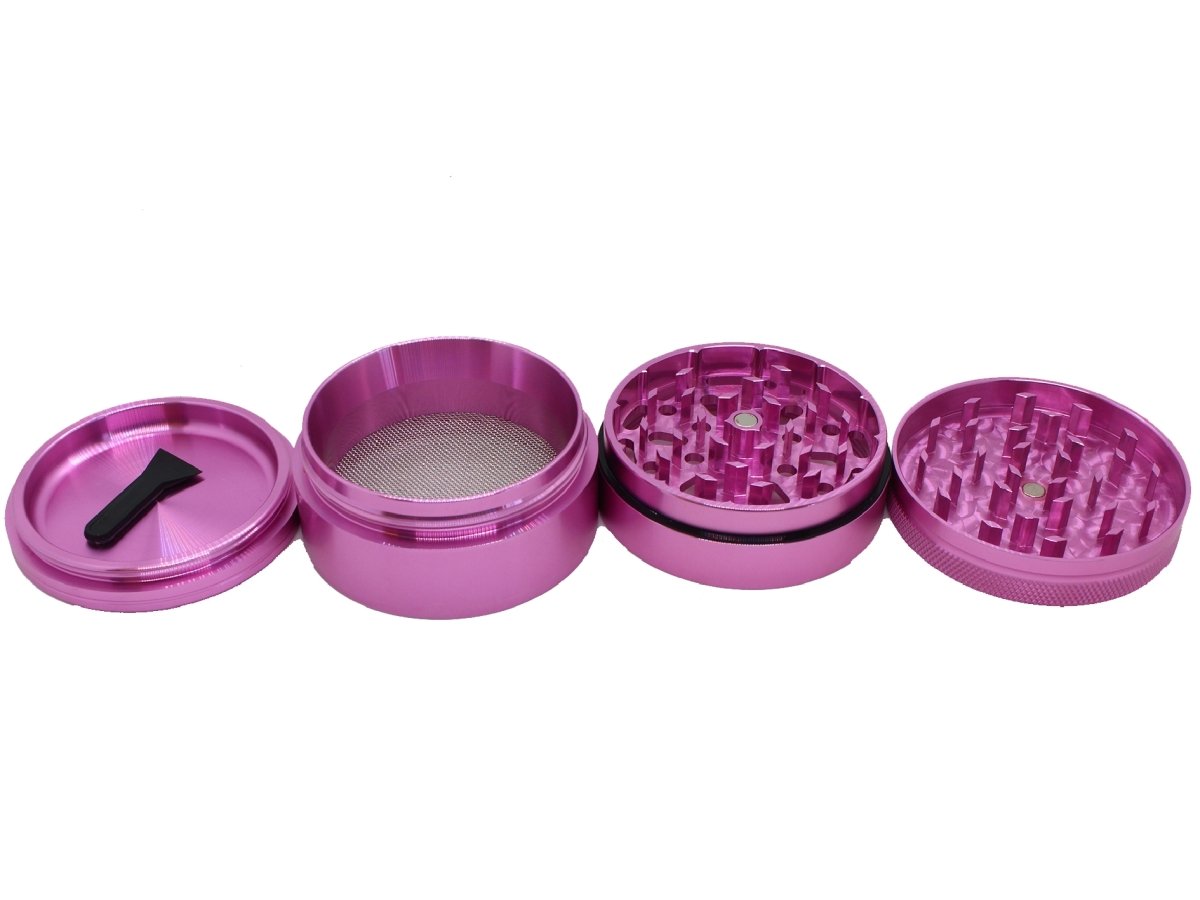 Elements 4 Part Grinder -Pink - VIR Wholesale
