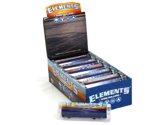ELEMENTS 70mm Rolling Machine (12 Pack) - VIR Wholesale