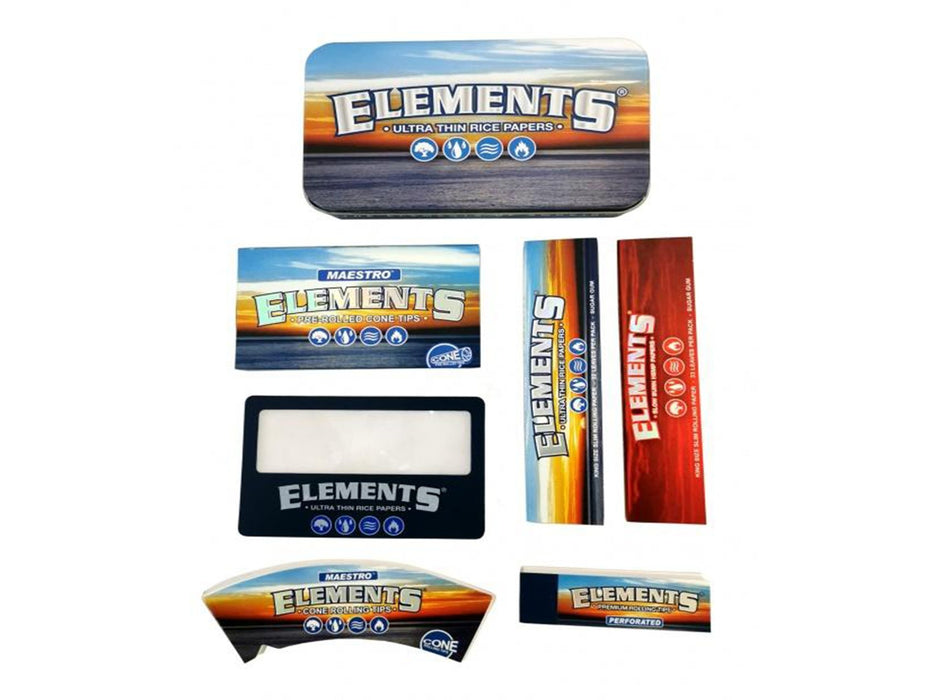 ELEMENTS Blue Starter Tin Kit - VIR Wholesale