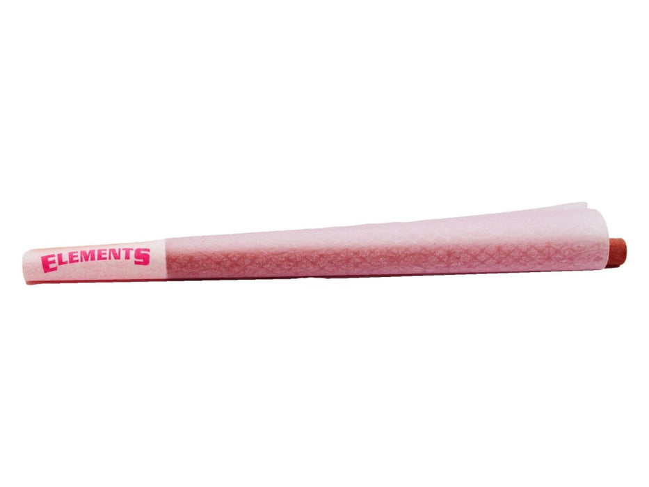 ELEMENTS Pink Pre-Rolled Cones - King Size - 3 Pack - 32 Per Box - VIR Wholesale