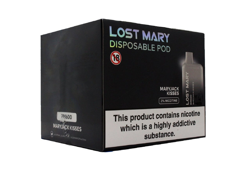 ELF BAR Lost Mary BM600 Disposable Vape - 20mg - 10 Vapes Per Box - VIR Wholesale