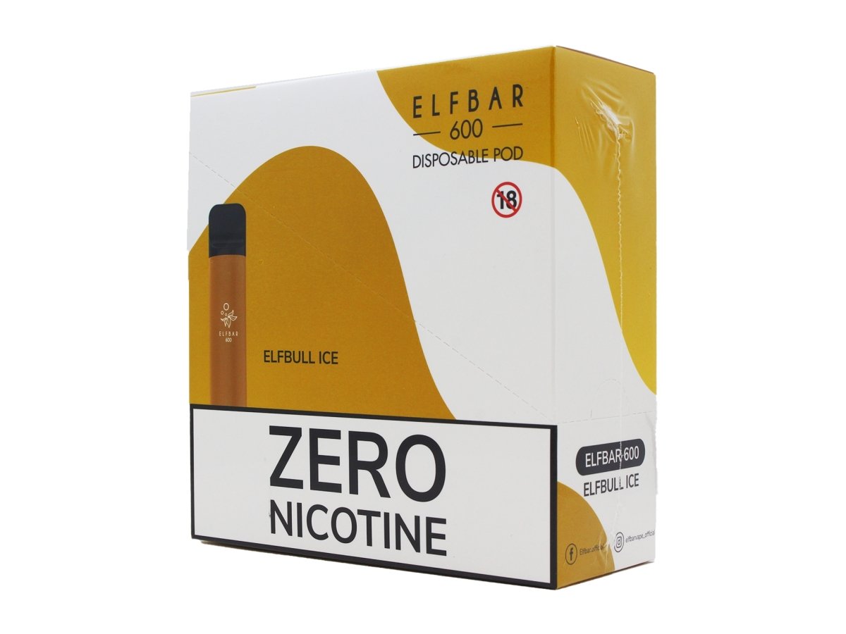 ELFBAR ZERO- Disposable Pod Device 10 Bars Per Box - Nicotine Free - VIR Wholesale