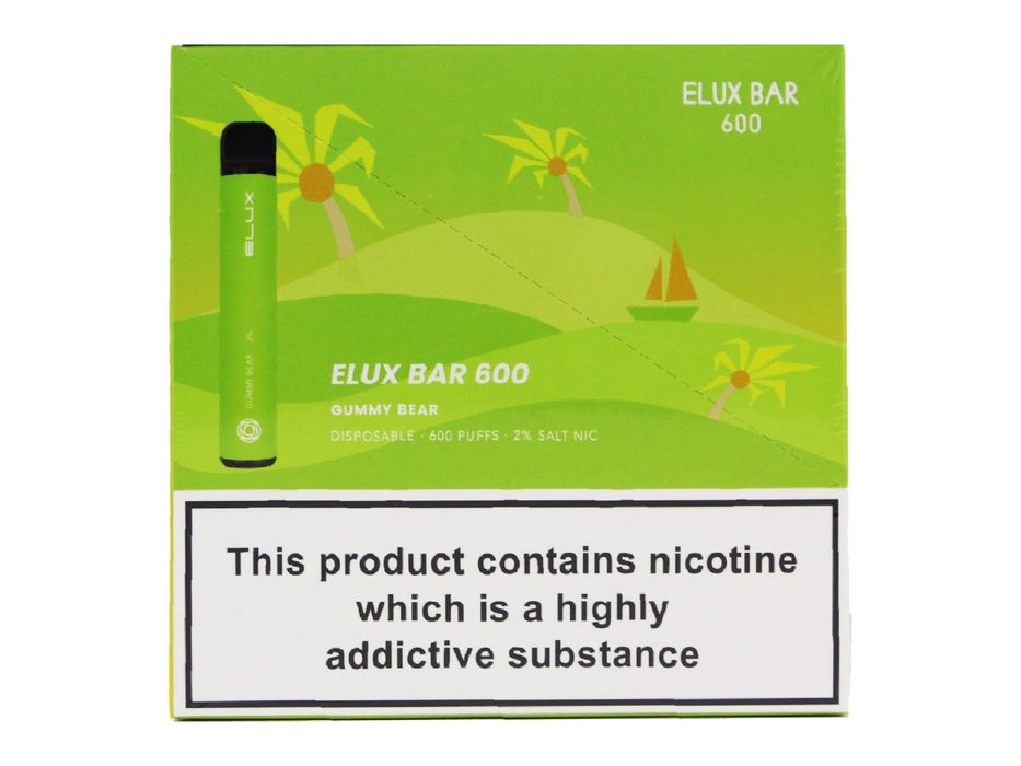 ELUX Disposable Vape Pods - 600 Puffs - VIR Wholesale