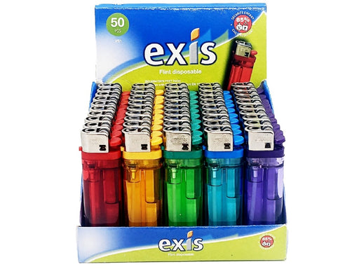 Exis Disposable Lighters - VIR Wholesale