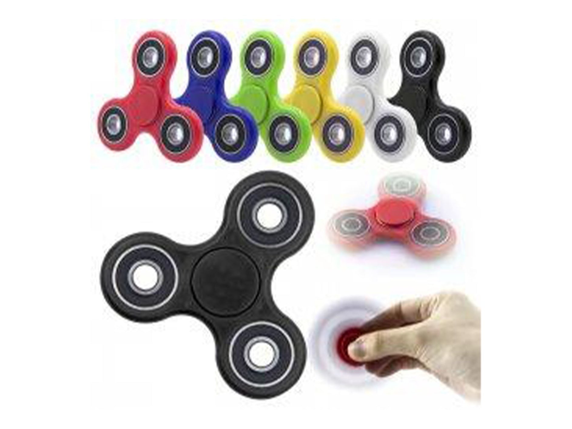 FINGER FIDGET FLIP SPINNERS SPINNING TOPS 2017'S NEWEST CRAZE — VIR