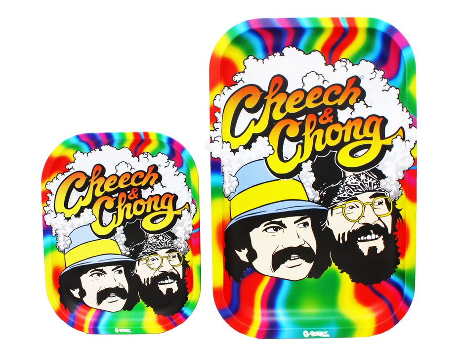 G- Rollz Medium Rolling Tray - Cheech & Chong - Trippy - VIR Wholesale
