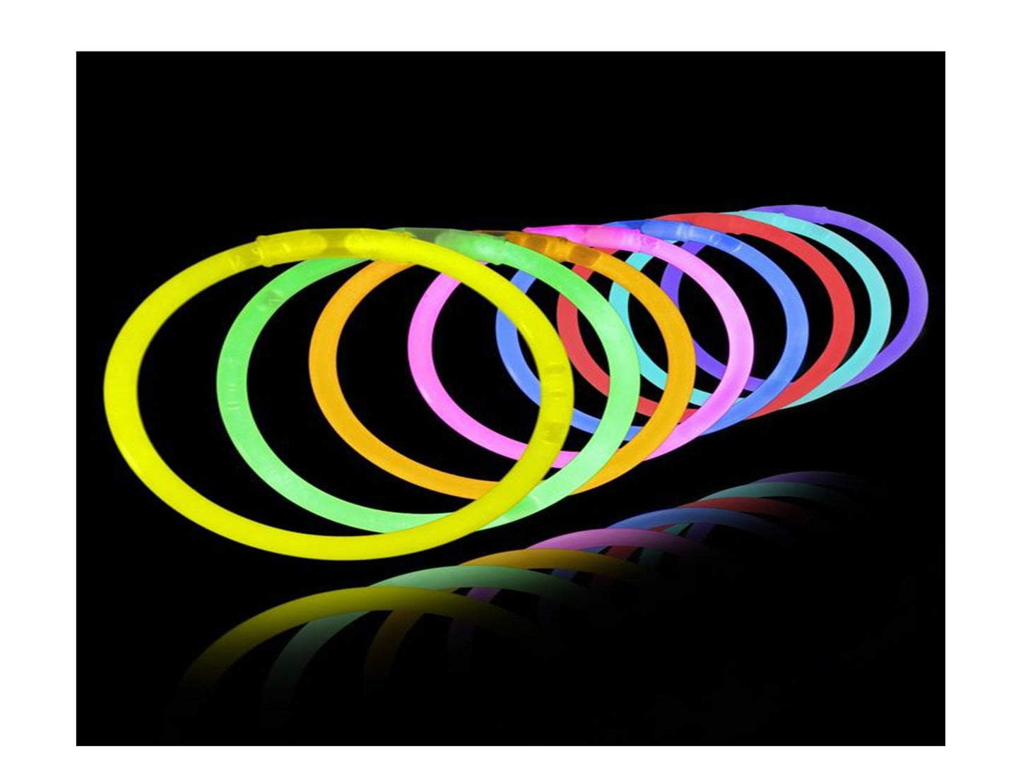 Glow Bracelets Party Time (12 Pack) - VIR Wholesale