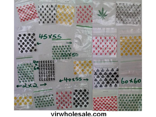 GRIPLOCK Bags Printed 1000 Per Box - VIR Wholesale