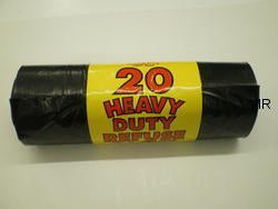 Heavy Duty Refuse Sacks (20's) 20 Per Box - VIR Wholesale