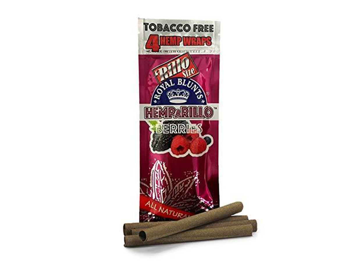 Hemp A Rillo Royal Blunt Berries15X4pack Royal Blunts — VIR Wholesale