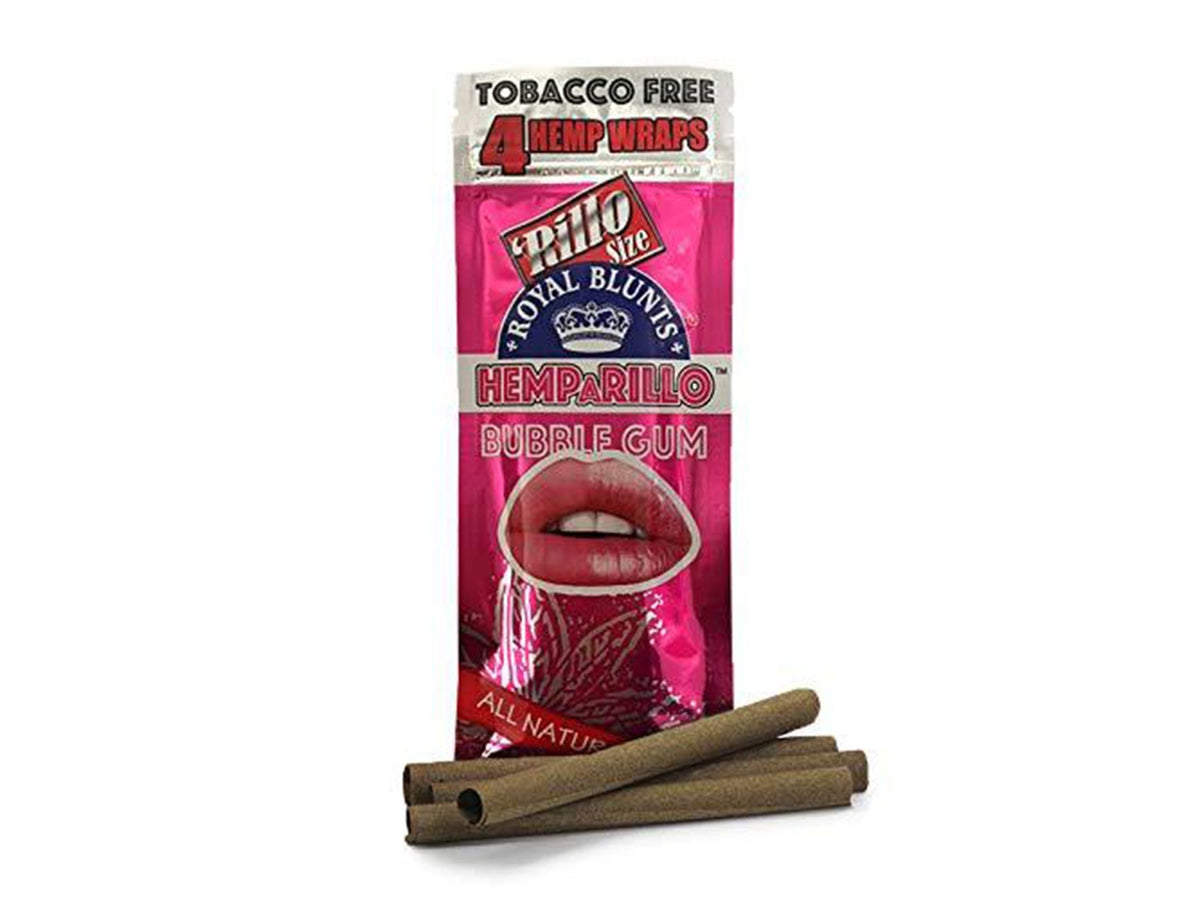 Hemp A Rillo Royal Blunt Bubble Gum 15X 4pack — VIR Wholesale