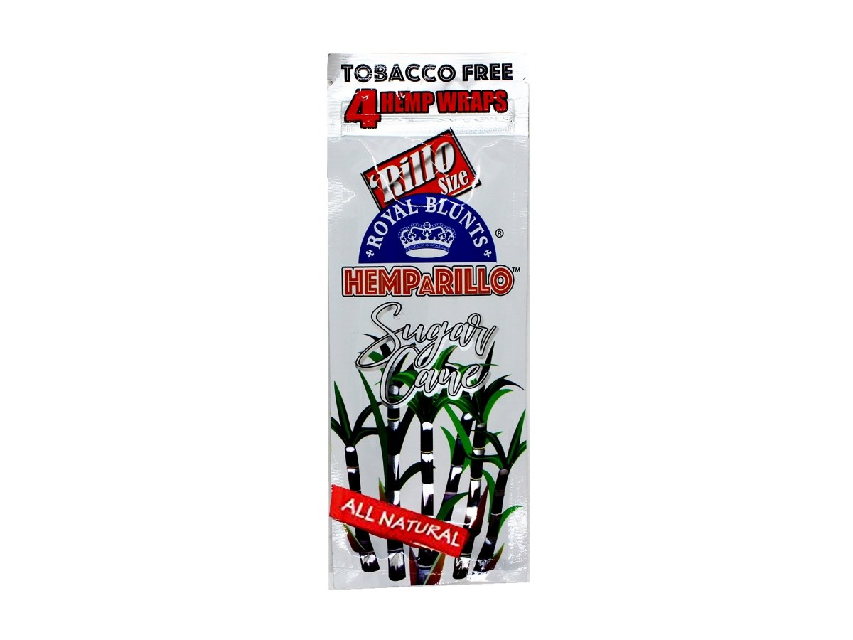 HEMP A RILLO Royal Blunt Sugar Cane 15 Per Box - 4 Per Pack — VIR Wholesale