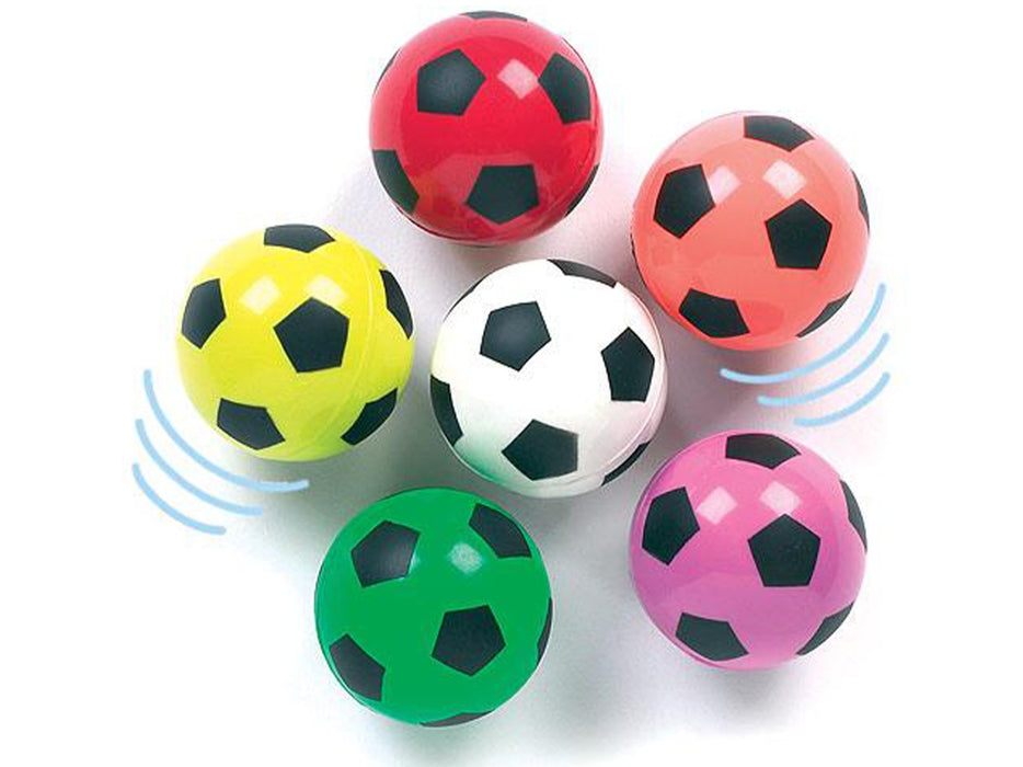 Hi Bouncing Ball 35mm Football Design Jet Ball 100 Pack - VIR Wholesale