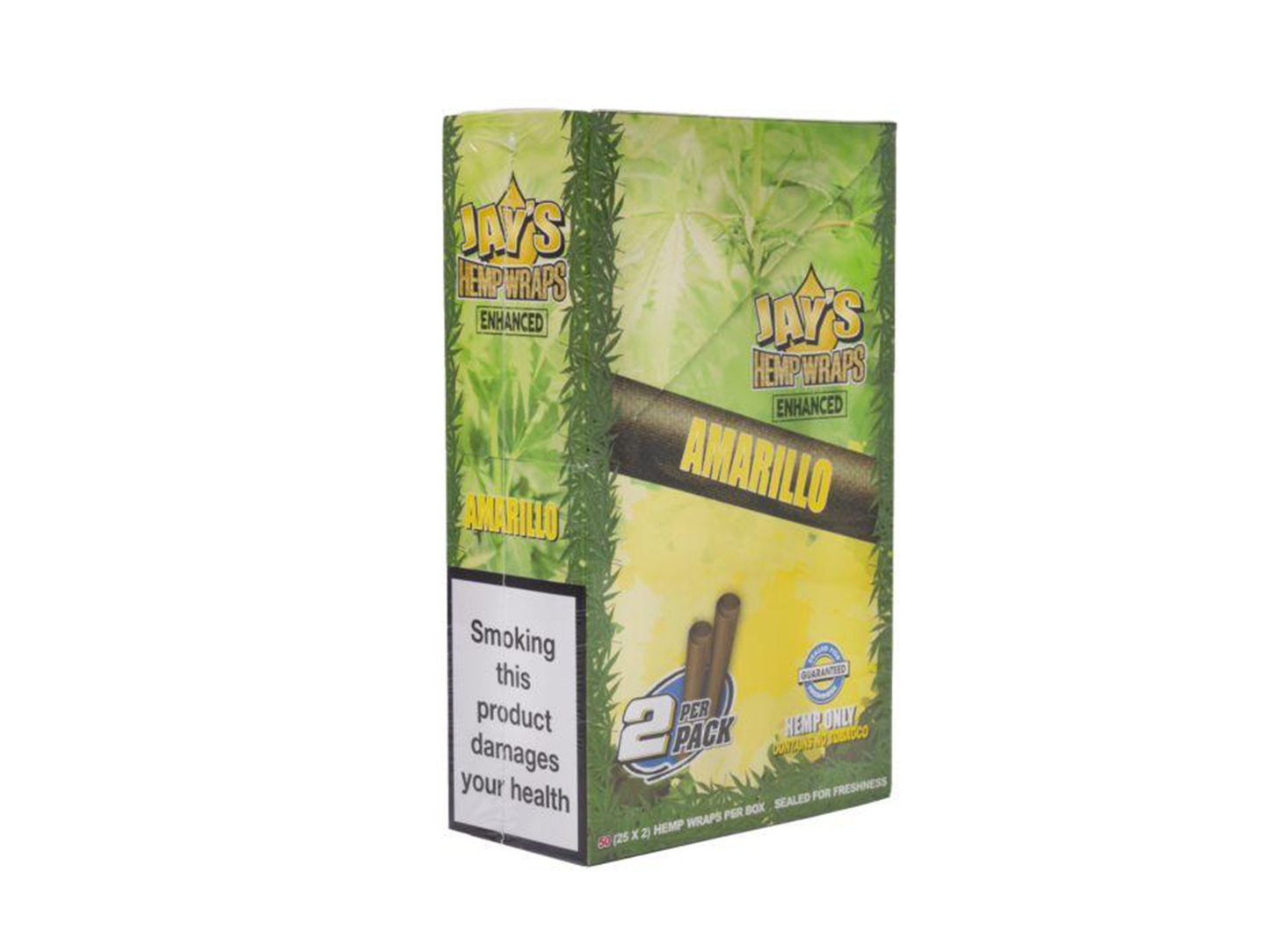 JUICY Enhanced Hemp Wraps - 25 Packs Per Box - 2 Blunt Wraps Per Pack - VIR Wholesale