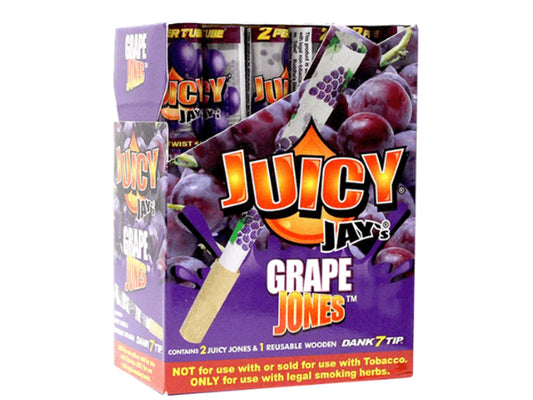 JUICY JAYS Jones Grape (Pre-Rolled Jones Cones) - VIR Wholesale