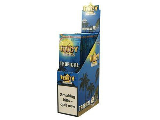 JUICY JAYS Tropical Blunt Full Box - VIR Wholesale