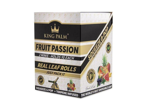 KING PALM 2 Mini Rolls Fruit Passion - 20 Pack - VIR Wholesale