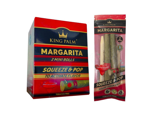KING PALM 2 Mini Rolls Maragarita - 20 Pack - VIR Wholesale