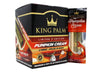 KING PALM 2 Mini Rolls Pumpkin Cream- 20 Pack (Limited Edition) - VIR Wholesale