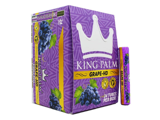 King Palm Mini Tubes - Grape HD - VIR Wholesale