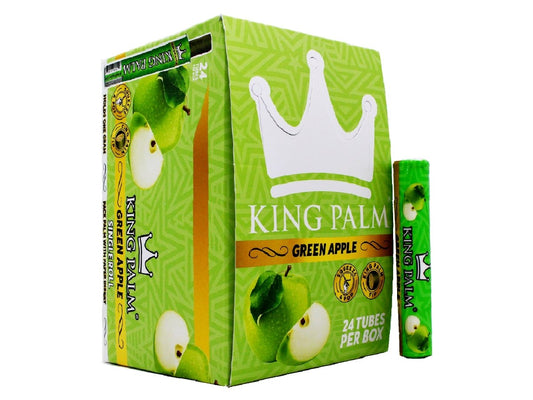 King Palm Mini Tubes - Green Apple - VIR Wholesale