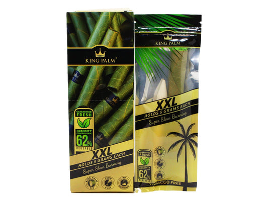 King Palm Organic 1 XXL Roll Pre-Rolled Wraps - 10 Pack - VIR Wholesale