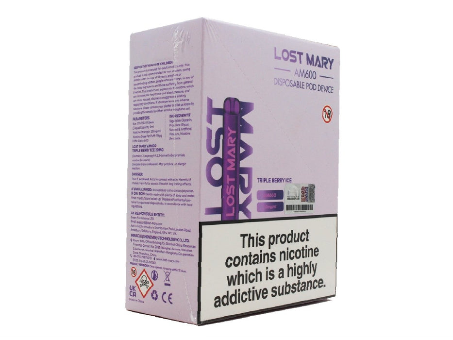 LOST MARY AM600 Disposable Vape Device - 600 Puffs - VIR Wholesale
