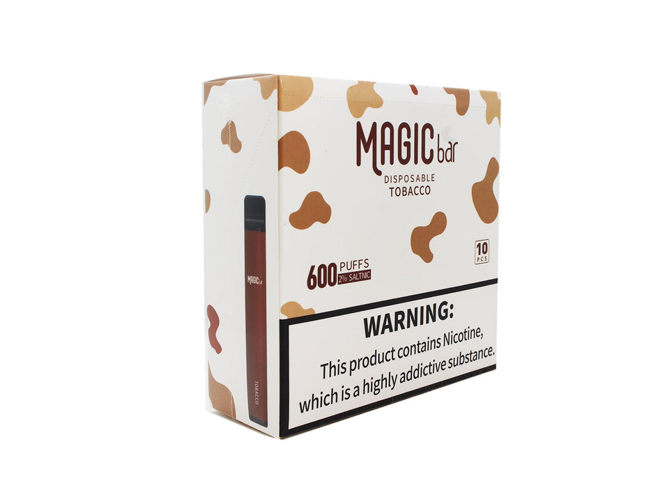 MAGIC BAR 600 Puffs Disposable Pod Device 550mAh 2ml TPD Compliant - VIR Wholesale