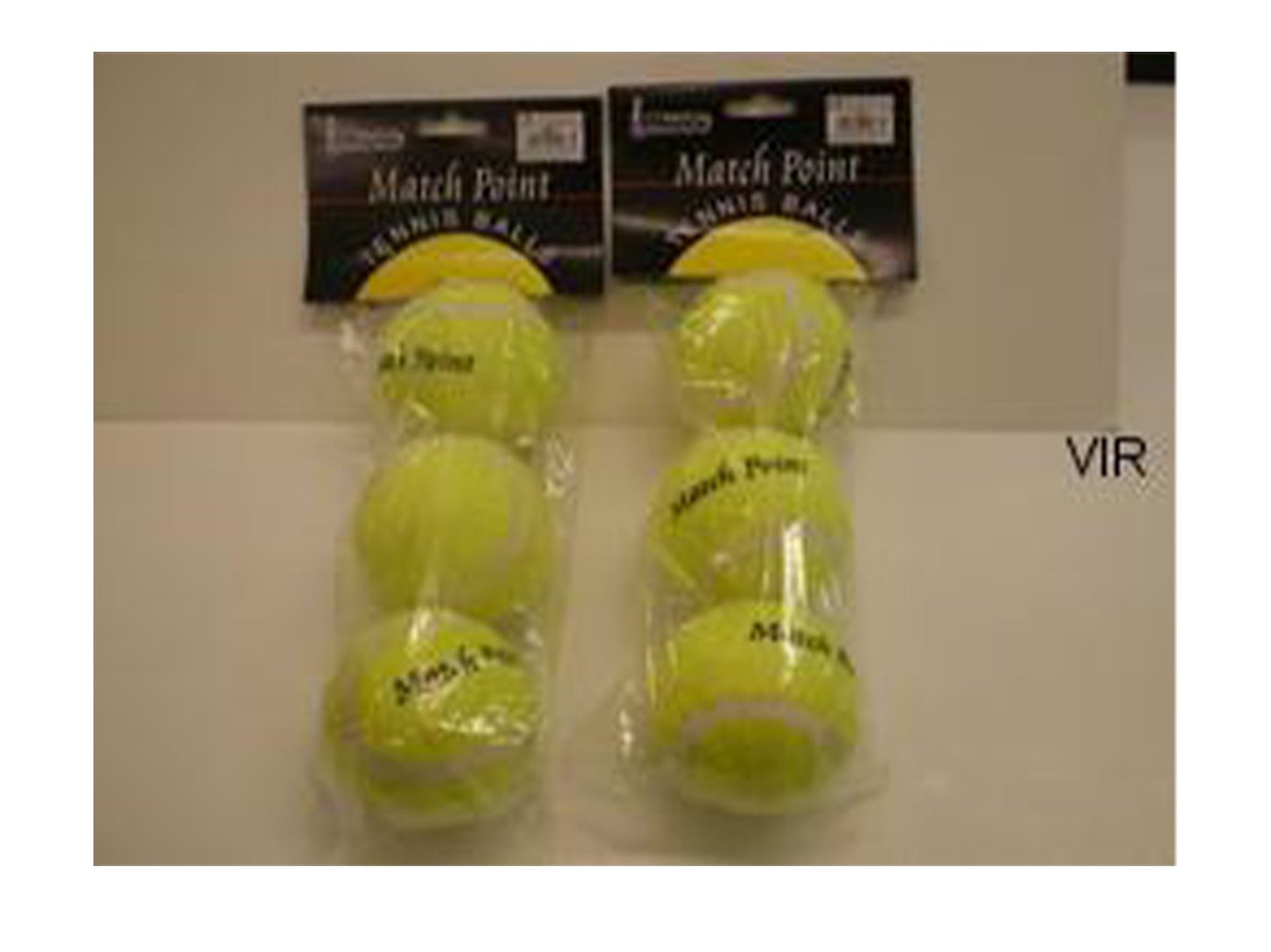 Match Point Tennis Balls 3 Pack A Grade - VIR Wholesale