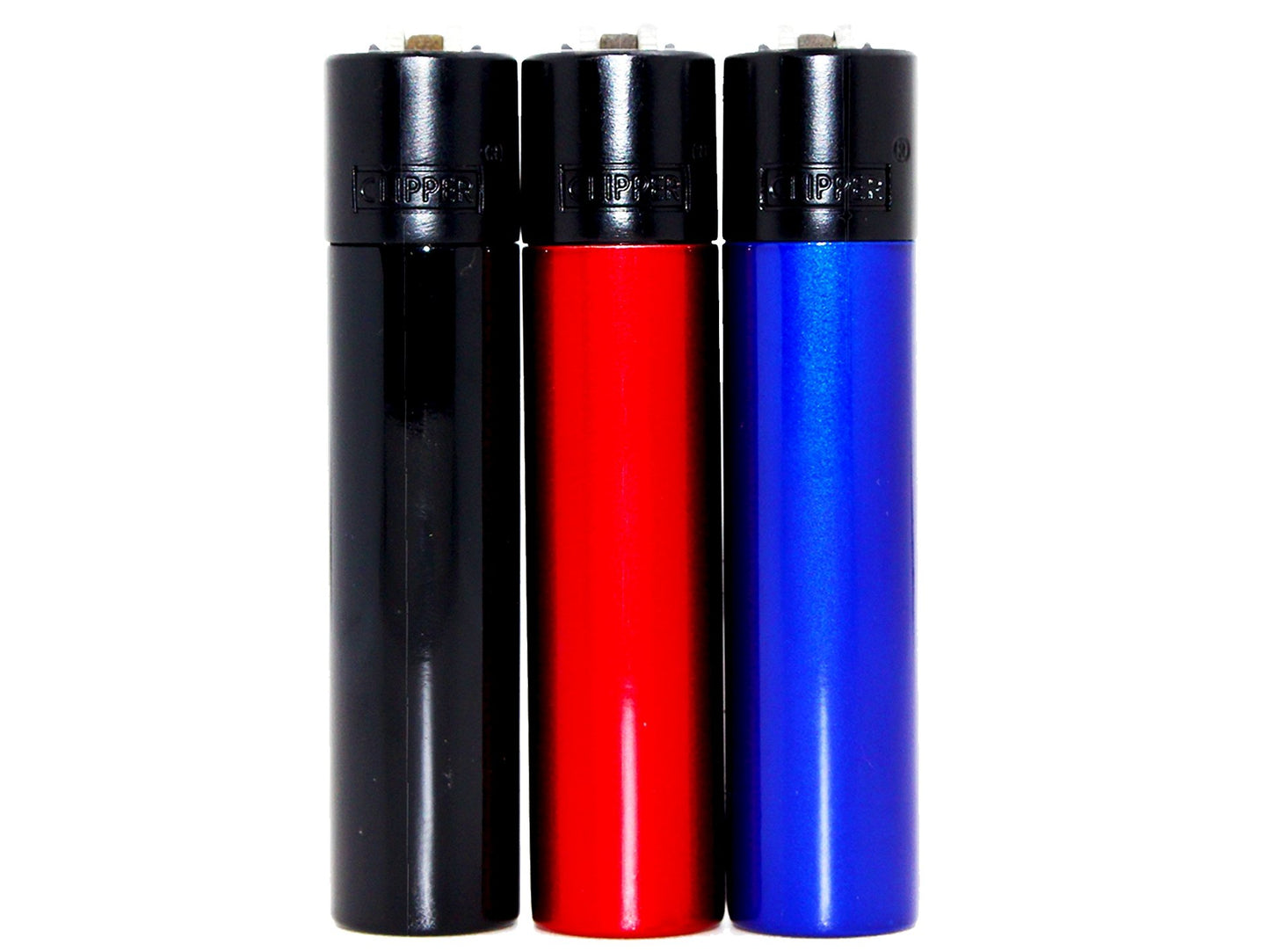 Metal Night CLIPPER Lighter With Case - VIR Wholesale