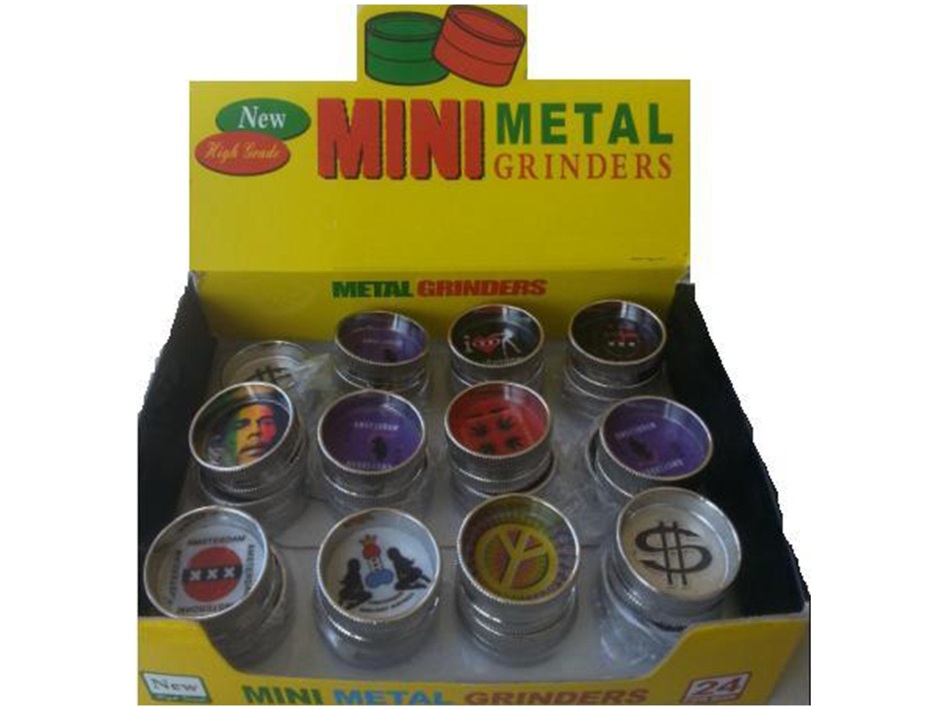 MINI Metal Grinders High Grade MMG001 - VIR Wholesale