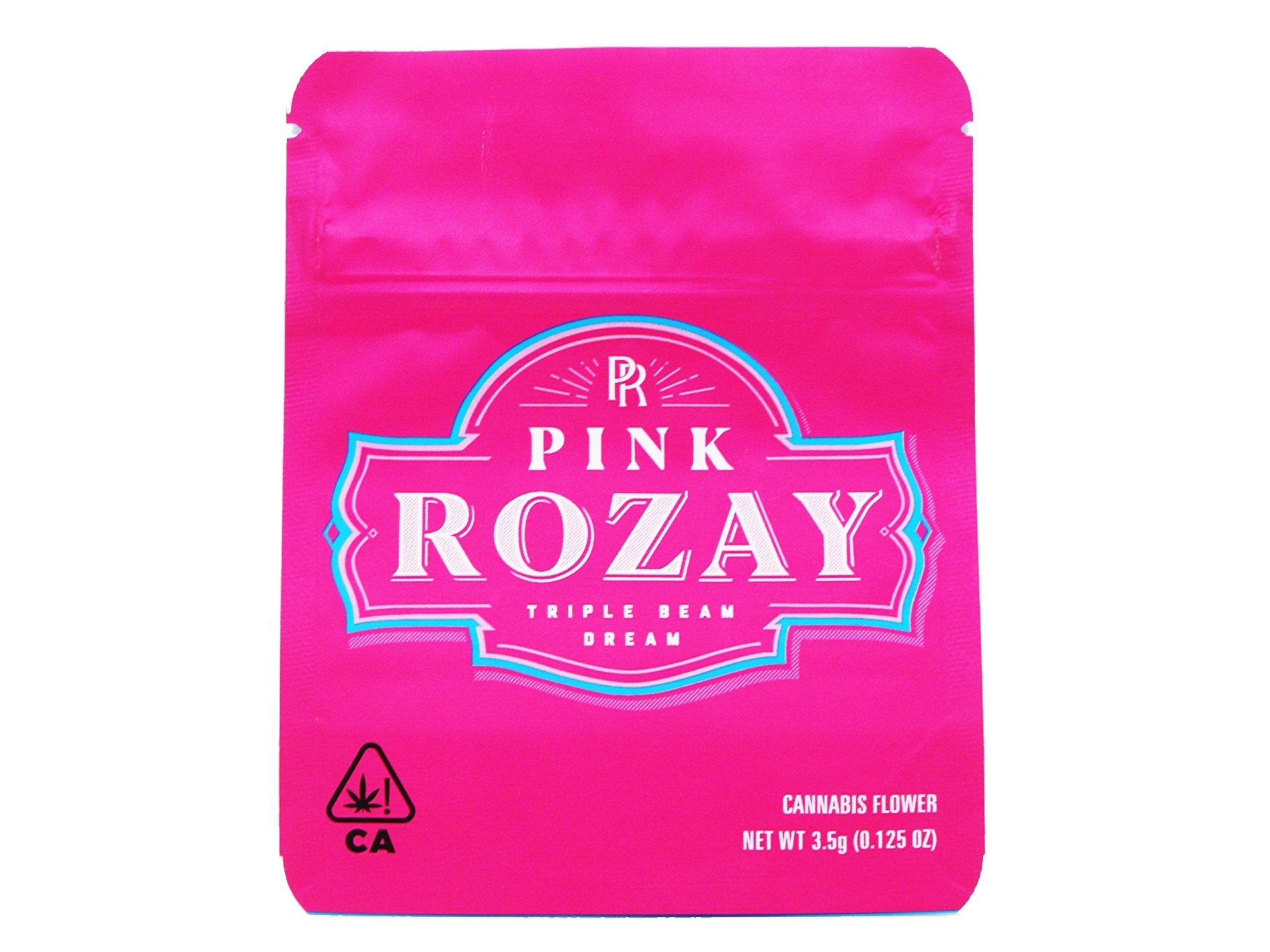 MYLAR Smell Proof Baggies- Pink Rozay 50 Pack - VIR Wholesale