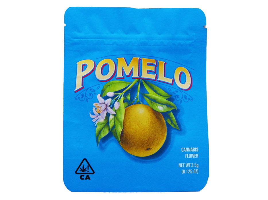 MYLAR Smell Proof Baggies- Pomelo 50 Pack - VIR Wholesale