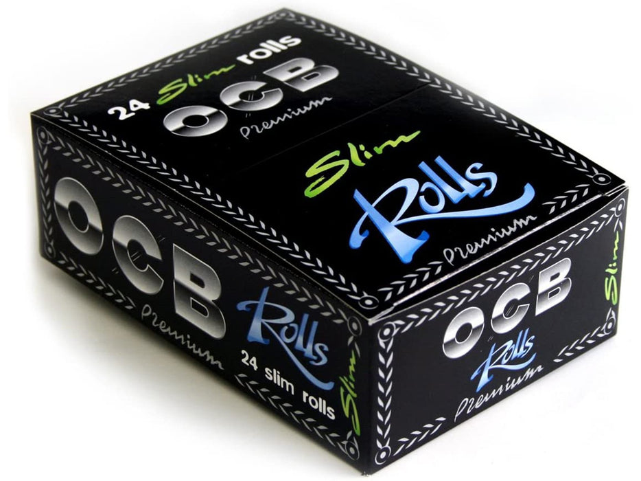 Ocb Wraps 24 OCB PREMIUM SLIM ROLLS — VIR Wholesale