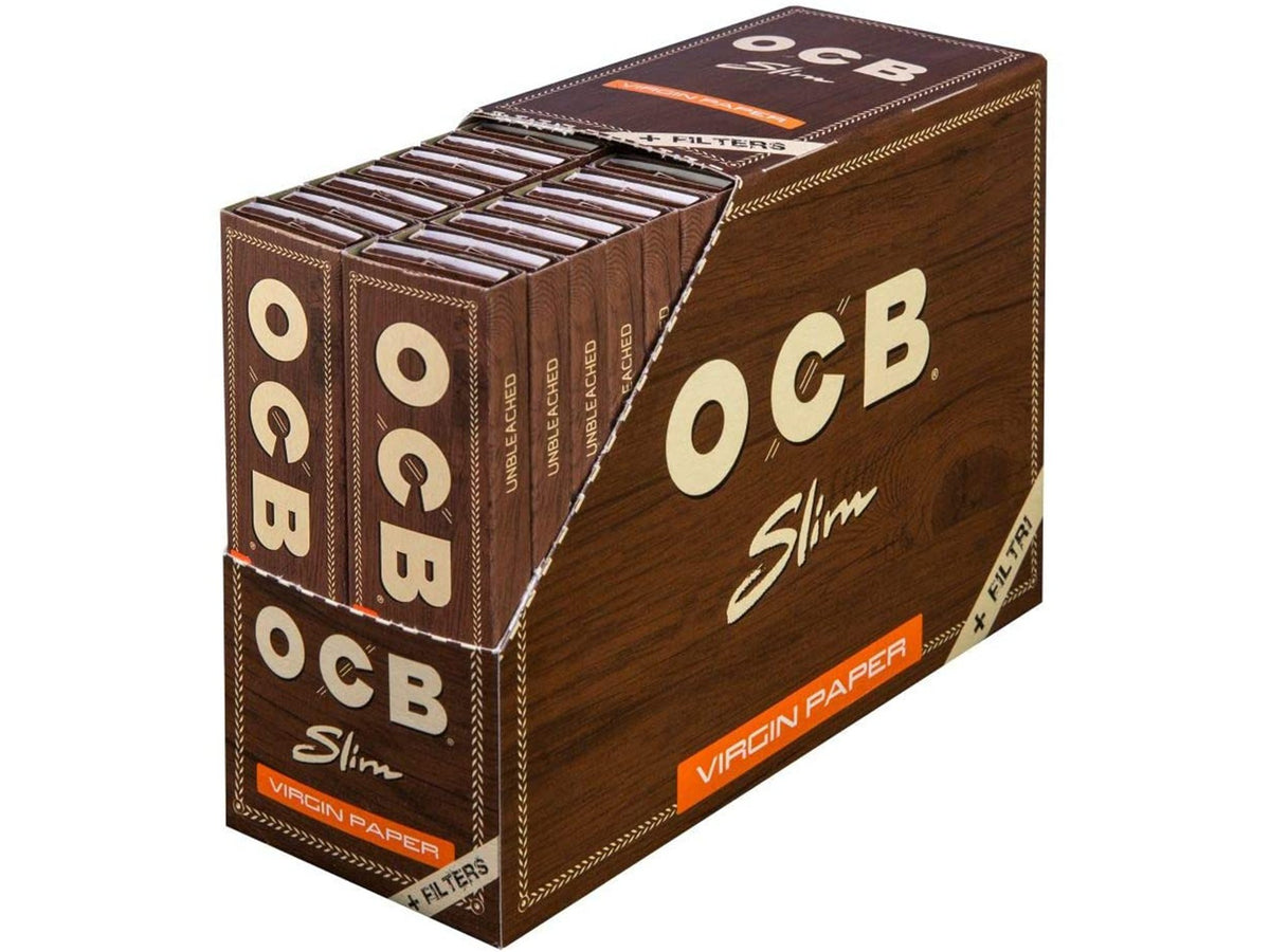 virgin cigarette OCB Virgin Cigarette 32 Slim Papers+32 Tips X32 — VIR Wholesale