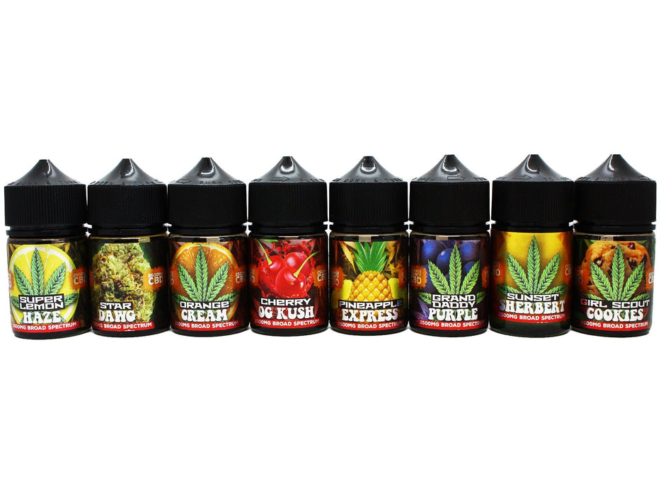 Orange County CBD E LIQUID Cali Range - 2500mg - 50ml VIR Wholesale Orange County CBD E LIQUID Cali Range - 2500mg - 50ml VIR Wholesale