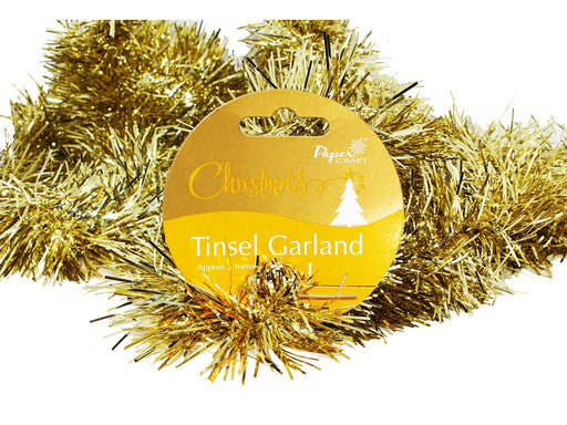 PAPER CRAFT Gold And Purple Tinsel - VIR Wholesale