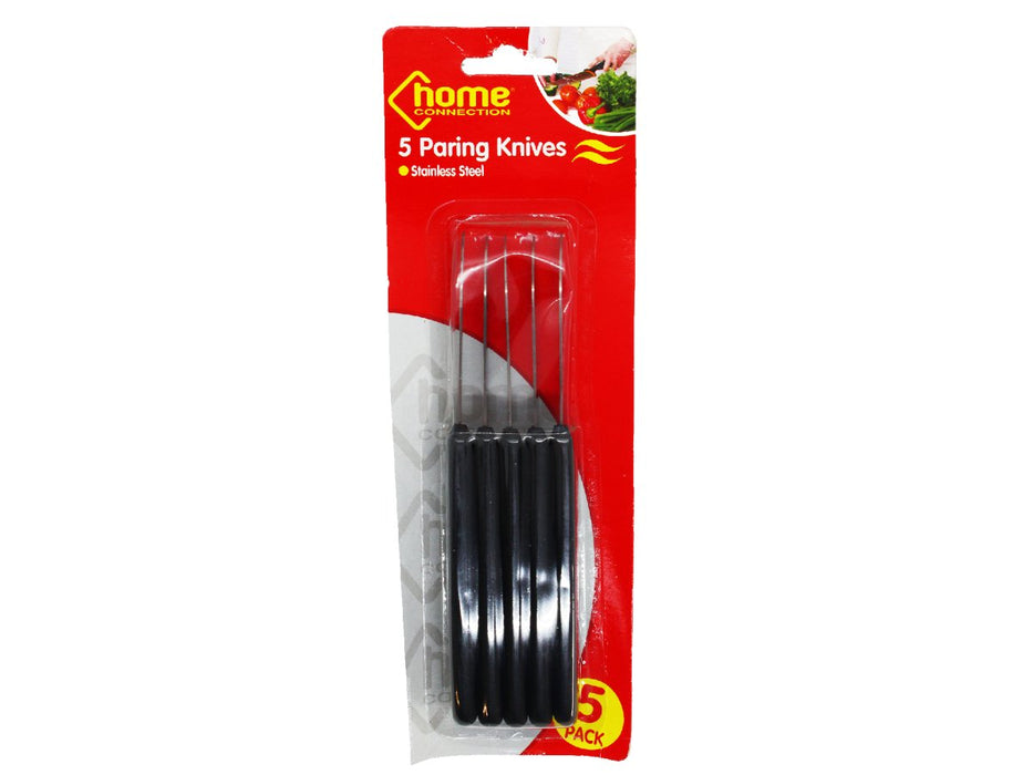 Paring Knives Stainless Steel Pack of 5 - VIR Wholesale