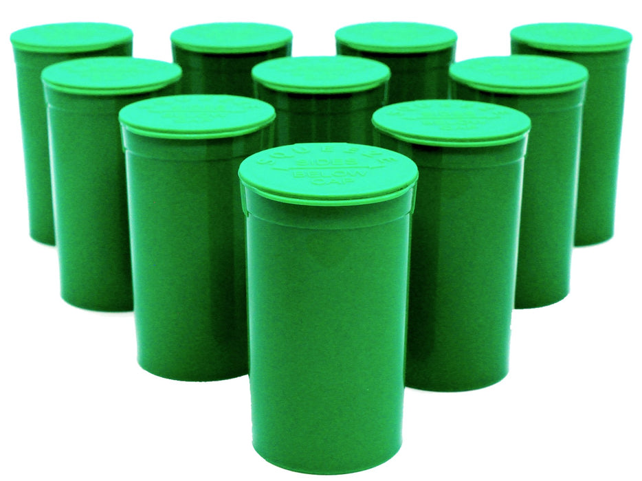 Pop Top Containers 19 Dram Bottles Full Box - 225 - VIR Wholesale