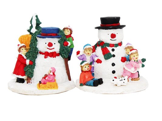 Porcelain Figure Snow Man - VIR Wholesale
