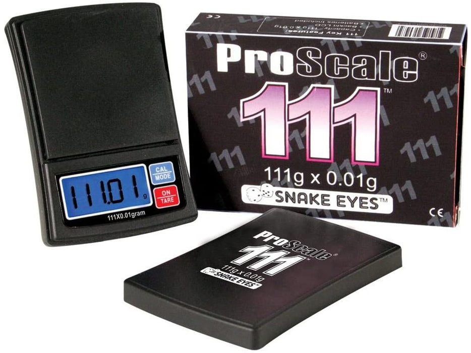 PROSCALE 111g x0.001 Digital Pocket Scale Snake Eyes - VIR Wholesale