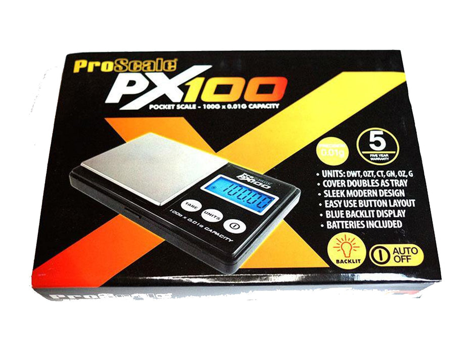 PROSCALE PX100 100G x 0.01g Capacity - VIR Wholesale