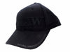 RAW baseball cap classic brim black on black - VIR Wholesale