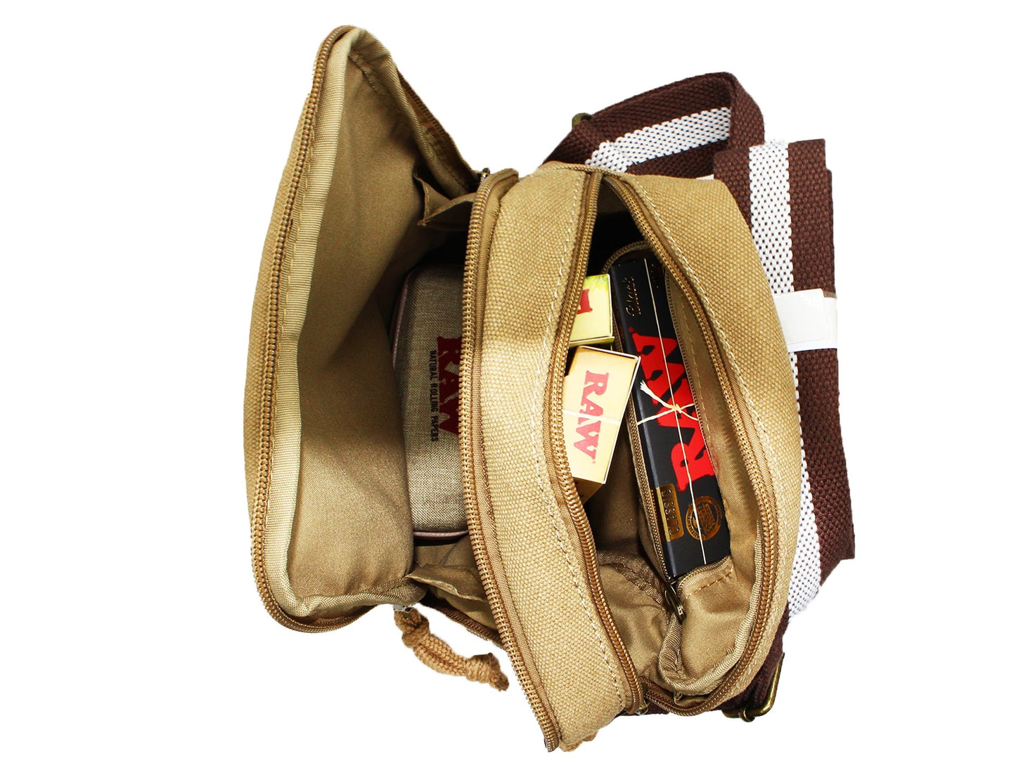 RAW Brown Shoulder Bag - VIR Wholesale