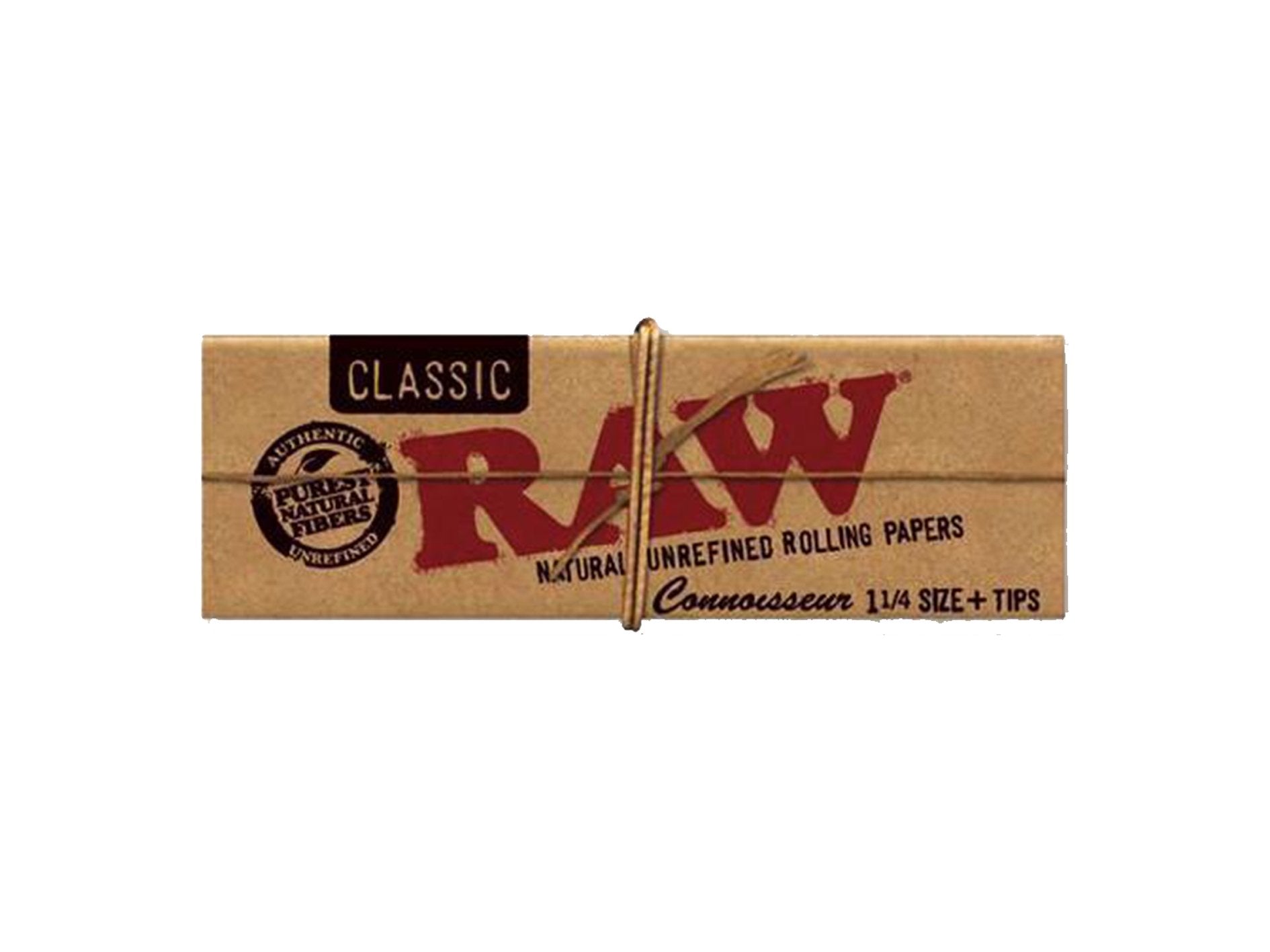 RAW Classic Connoisseur 1¼ Rolling Papers With Tips - VIR Wholesale